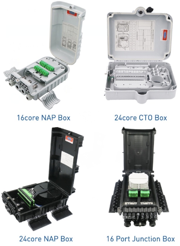 16 Ports CTO Fiber Box with Modular PLC Splitter