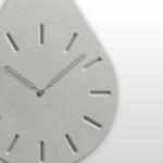 Teardrop Black 5mm Mdf Wall Clock Home Decoration Silent Wall Clock