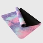 Tie-dyed Extra thin Travel Mat, Lightweight Printed Yoga Mat, Ultra light