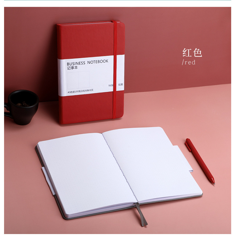 Customized Logo 2022 A5/B5/A6 Soft Cover PU Leather Girl Journal Planners and Notebooks