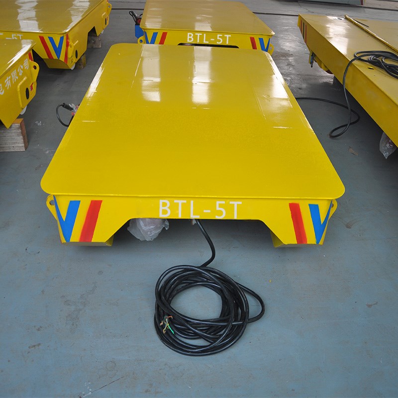 cable reel power motorized transfer trolley