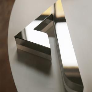 Quality Luminous Letters Sign Outdoor Storefront Custom Stainless Steel Back-lit Signboard Metal Logo Acrylic Alphabets wholesale