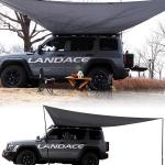 Waterproof Side Canopy Roof Rack Side Awning for Easy Open Car Roof Top Tent on