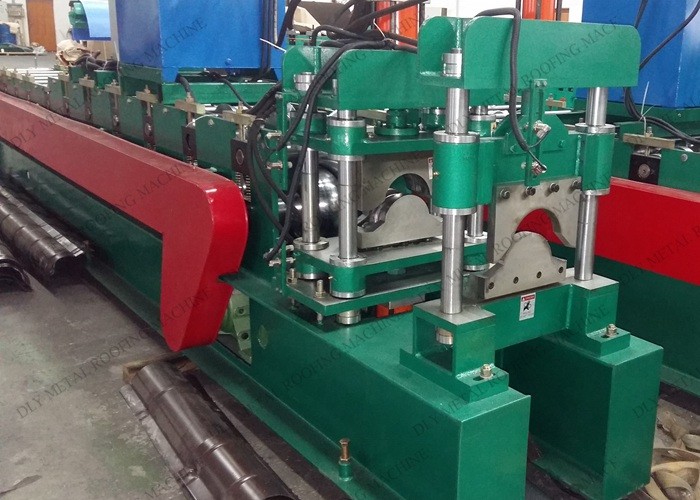 380V 6.5m Ridge Cap Forming Machine 15kw Automatic Ridge Making Machine