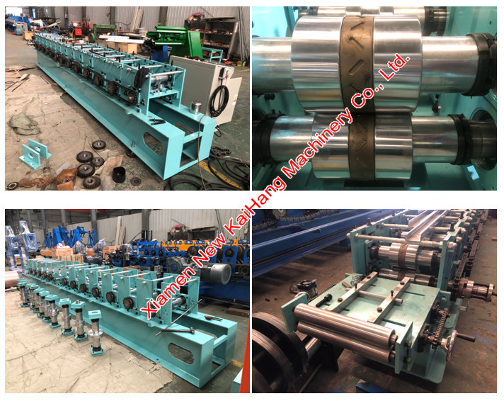 100mm Height Stud, 1.60mm thick Roll Forming Machine Blue Metal Sheet Making, Auto production