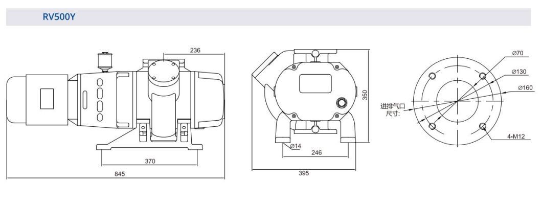 High Vacuum Roots Pumps for Vacuum Systems