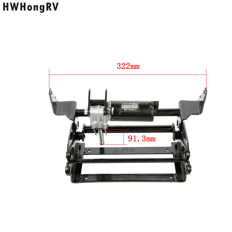 Car seat electric leg rest seat modification leg support commercial vehicle seat electric push rod type leg rest