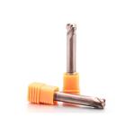 Semi Finishing Long Blade Carbide End Mill 25mm Cutting Length