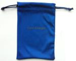 Eco Recycled Microfiber Drawstring Bag , Glasses Microfiber Pouch With