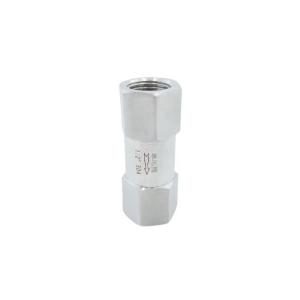 Quality 304/316 Stainless Steel Female Thread High Pressure Check Valve with ISO9001 Standard wholesale