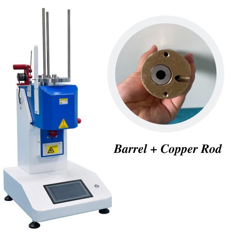 High Accuracy Temperature Control System Plastic and Rubber Melt Flow Index Tester