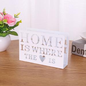 Quality Dinner Restaurant Metal Tissue Holder Eco - Friendly wholesale