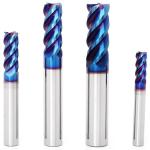 Tungsten Carbide Milling Cutter Tool Nano Coating Milling Cutters For Steel
