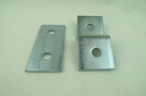 Quality Steel Plate Galvanized Strut Channel Connecting Fitting Unistrut Channel Splice / Angle Fittings ISO wholesale