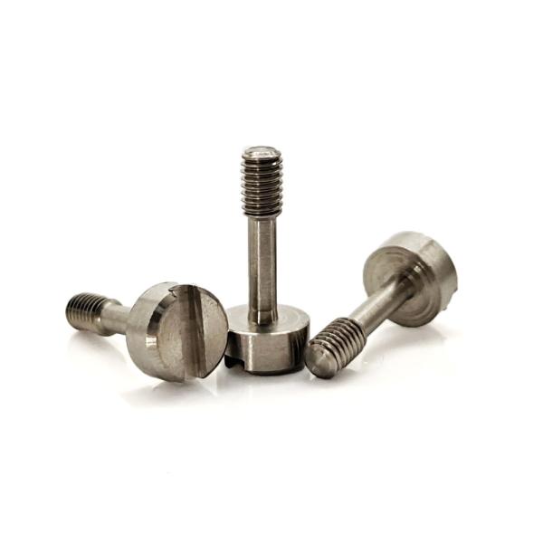 304 Stainless Steel Slotted Drive Low-Profile Cheese Head Captive Screw for