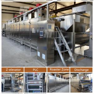 Quality Business Hazelnut Continuous Roaster Pumpkin Seed Cashew Nut Roaster Machine wholesale