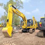 110KW Komatsu PC200 PC210 PC220 Japan Used Excavator with Original Color