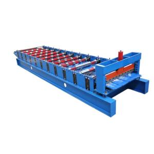 Quality ISO9001 Wall Panel And Roof Forming Machine Sheet Metal Hydraulic Plate Roll Former wholesale