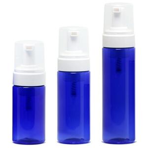 Quality Mousse / Cleansing Foam Treatment Pump Bottles , Blue Chemical Resistant Spray Bottles wholesale
