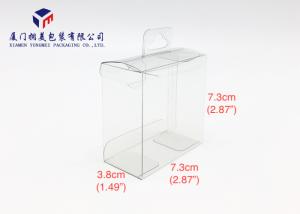 Quality Rectangle Plastic Retail Packaging Boxes For Gifts Hang Strip On Top 7.3cm Height wholesale
