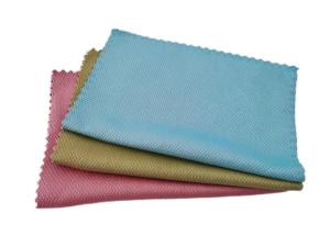 Quality Diamond Edgless Microfiber Cleaning Cloths 30x40cm Microfiber Glass Towel wholesale