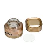 Wholesale Gold-plated Cap Gradient Glass Cream Jar Lotion Bottle Cosmetics Empty