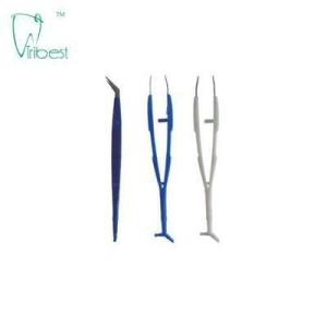 Quality Oral Examination Dental Tweezer ABS Handle Stainless Steel Head wholesale