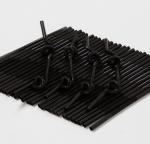 disposable straw Z shape plastic straws