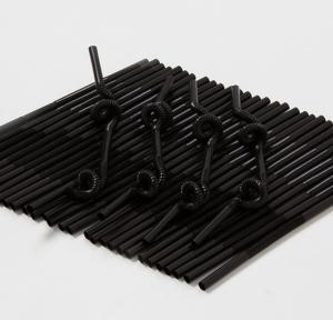 Quality disposable straw Z shape plastic straws wholesale
