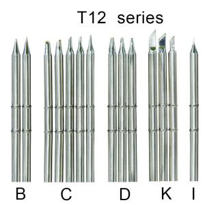 Quality Green Hakko T12 Tungsten Welding Tips Mobile Phone Welding With Oxygen Free Copper wholesale
