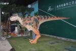 Brown Interactive Head Realistic Animatronic Dinosaur Costume For Adults