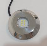 RGB Color Corrosion Prevention Ocean Led Underwater Lights Round