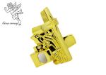 Casket Corner Iron Tubes Parts Of Coffin Plastic Gold Color