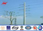 Steel Hot Dip Galvanised Steel Pole For Transmission Power Distribution 30 -