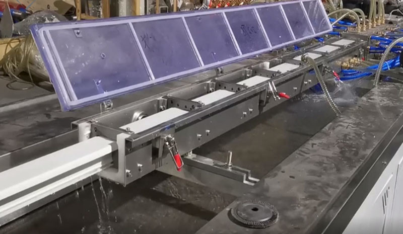 Pvc Plastic Electric Channel Pvc Cable Trunking profile Making extrusion Machine line