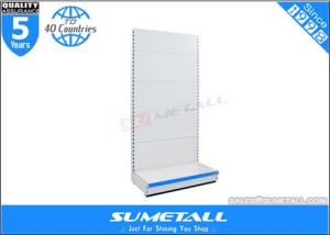 Quality H Slot Hole Shop Display Shelf , Retail Display Shelving Double / Single Side Structure wholesale
