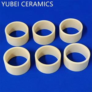 Quality Ivory Refractory Ceramic Products High Temperature Ceramic Ring wholesale