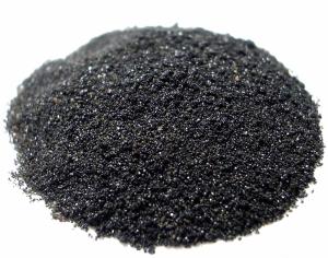 Quality Wet Pressing Strontium Ferrite Magnetic Powder , Black Magnetic Powder Materials wholesale