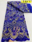 Wholesale price sequins lace wedding dress african embroidery lace fabric party