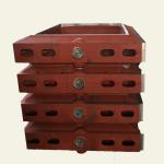 Casting mold box for automatic moulding line