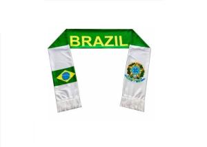 Quality Polyester Satin Printing Sports Team Scarves , Promotional Custom Sports Scarves wholesale