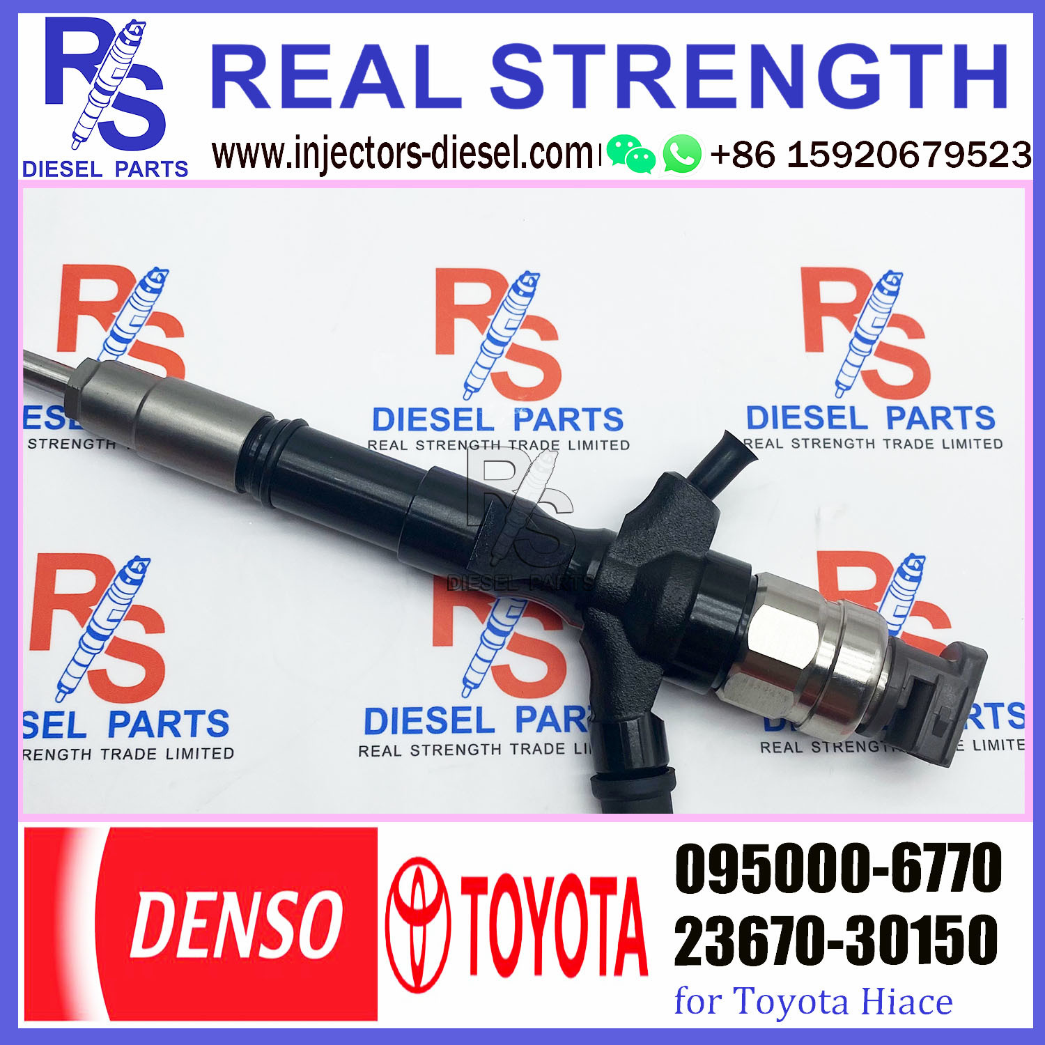 Diesel common rail injector 095000 6770 0950006770 095000-6770 for diesel injector