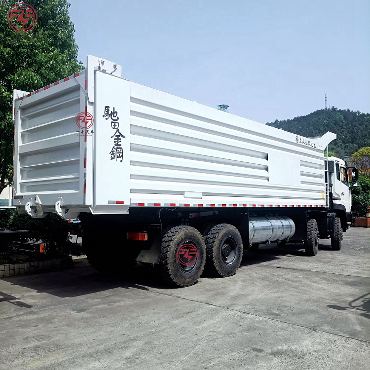 12 Wheeler 420hp Right Hand Drive Dump Truck with 15-20Ton Loading Capacity and ABS