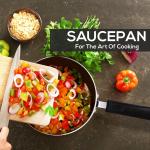 New Design Kitchen Cooking Sauce Pan Cookware Milk Pot Aluminum Non-stick