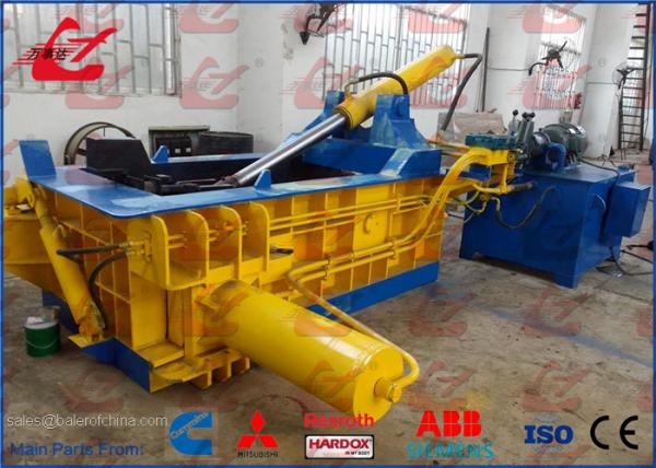Waste Beverage Cans Scrap Metal Baler Aluminum Can Recycling Equipment PLC