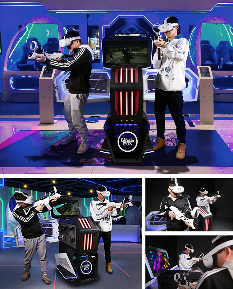 Interactive Virtual Reality Experience Gun Simulator 220V 600KG