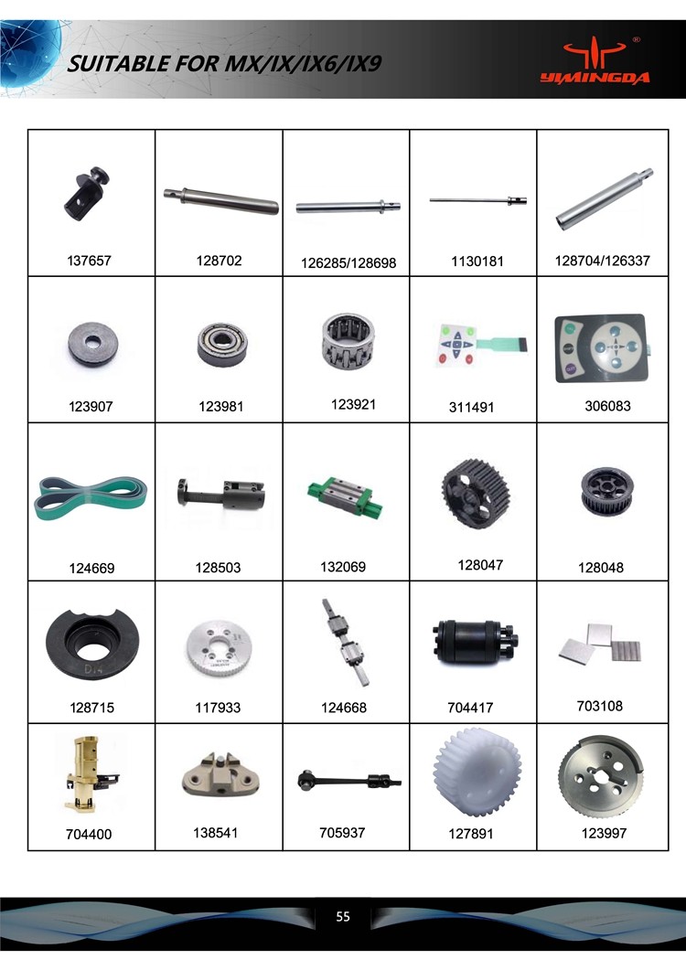 Auto Cutter Parts Bearing Part No 101838 For Q80 Cutter 1000H #2 Kit Accessories