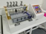 Stain Abrasion Resistant Leather Testing Machine For Clothing / Luggage