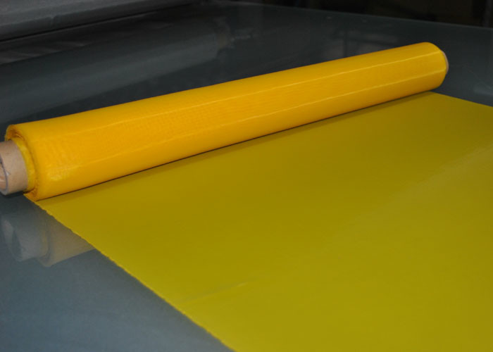 Custom 63 Micron Polyester Screen Printing Mesh 90T With 100% Monofilament