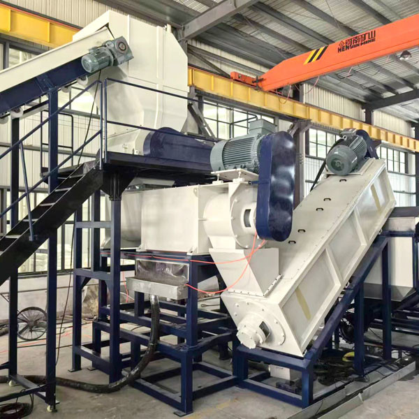 PP PE Waste Film Recycling Machine Film Washing Machine 1000kg/Hr